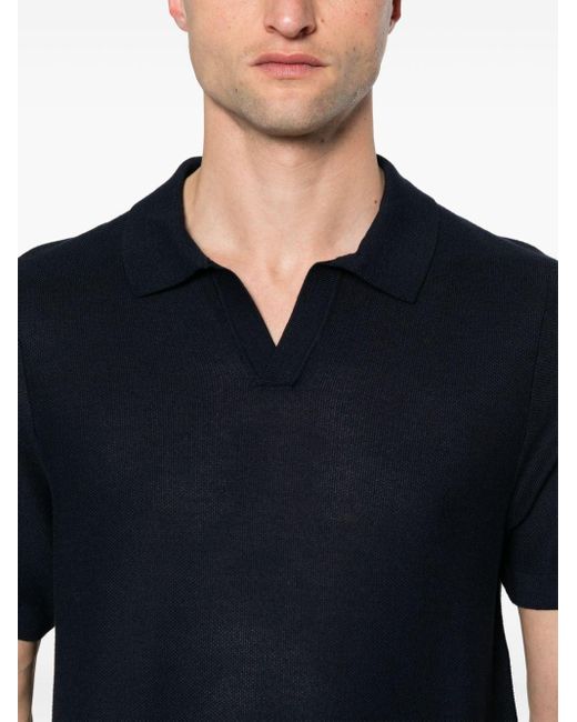 Boss Black Piqué-weave Polo Shirt for men