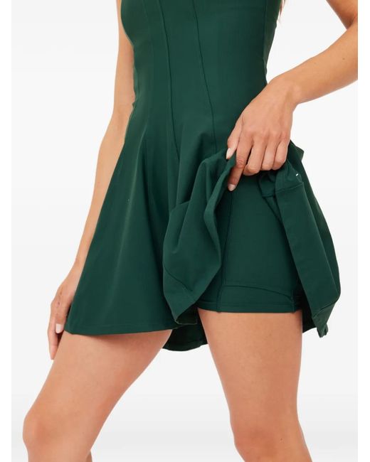 The Upside Green Maxine Racquet Mini Dress