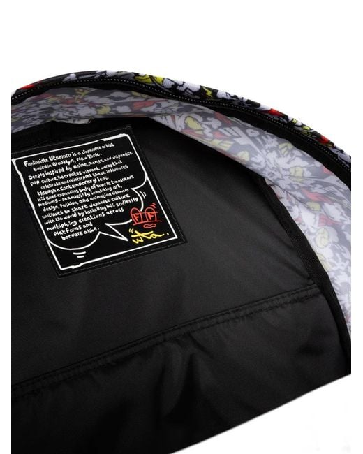 Eastpak White Graphic-Print Backpack
