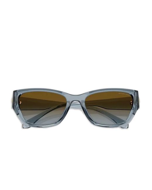 Michael Kors Blue Sonnenbrille Mit Cat-Eye-Gestell