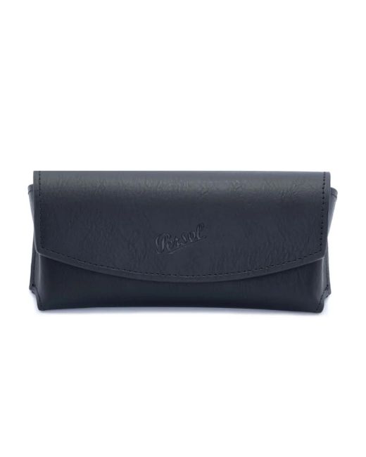 Persol Gray Round-Frame Sunglasses