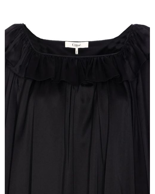Chloé Black Blouse