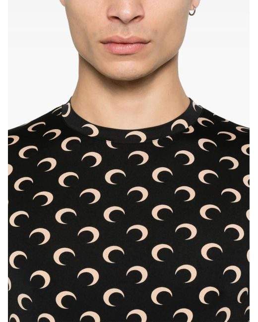 MARINE SERRE Black Moon Top