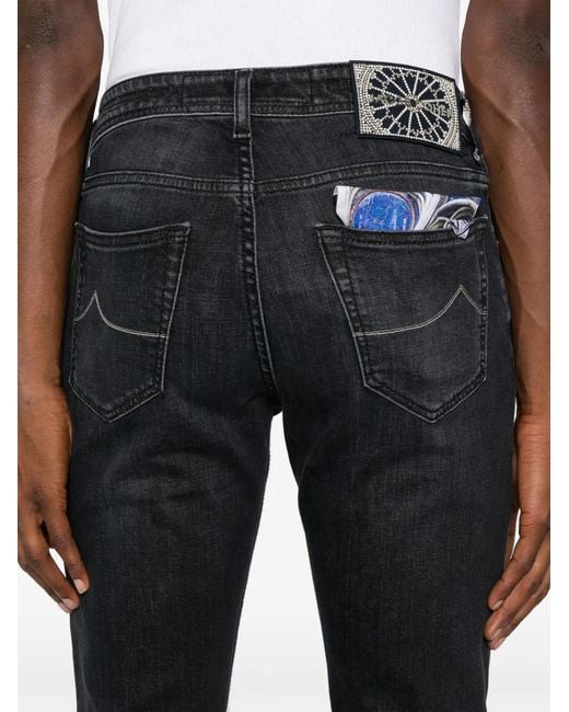 Jacob Cohen Blue Slim Fit Jeans for men
