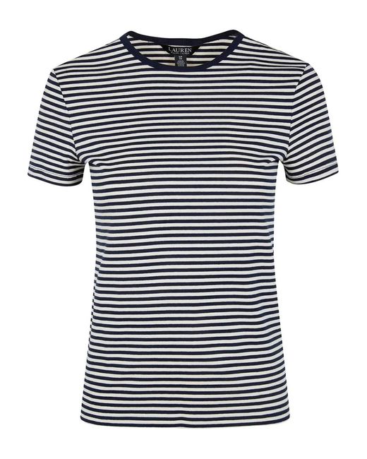 Ralph Lauren Black "Alli" Short Sleeves T-Shirt