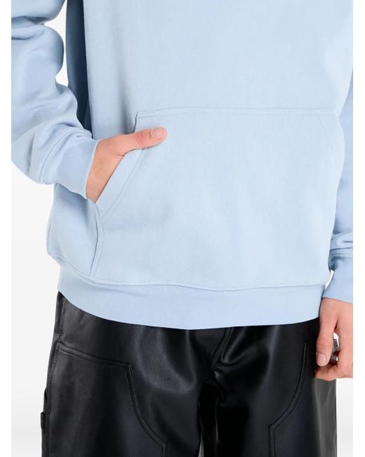 Dime Blue Cursive-Logo Hoodie