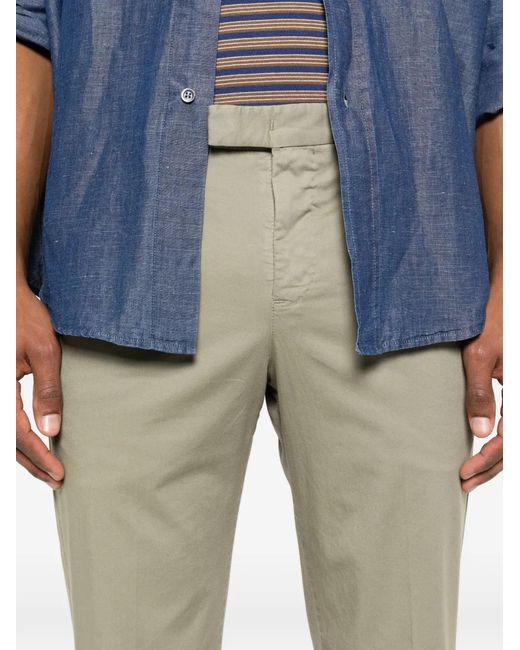 PT Torino Natural Straight-Leg Trousers for men