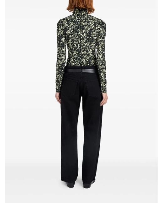 Proenza Schouler Black Audrey Top