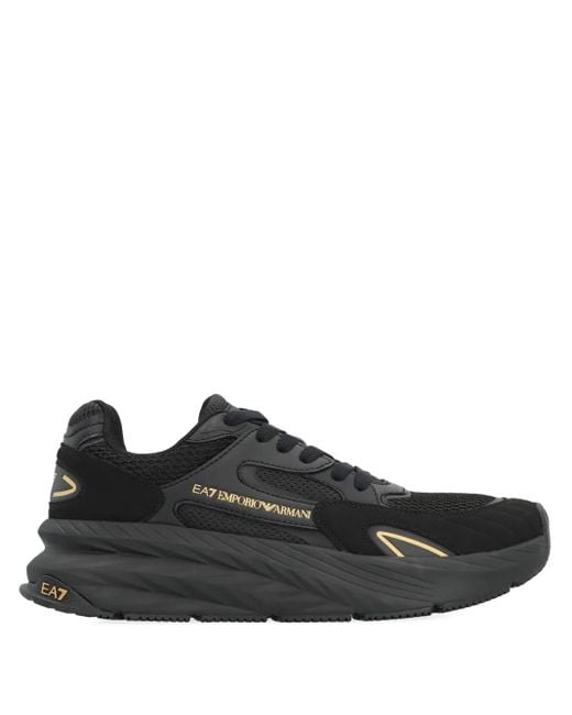 Sneakers Con Inserti di EA7 in Black da Uomo