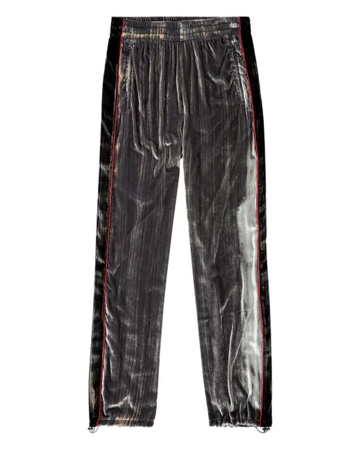 DIESEL Gray P-Hay-Fem Track Pants