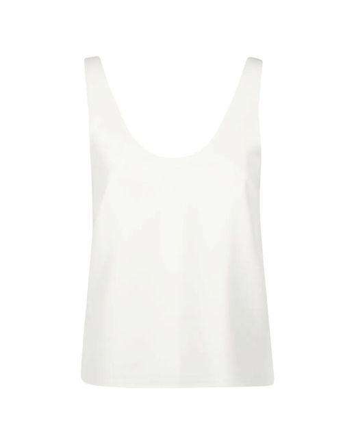 Almada Label White Romy Tank Top