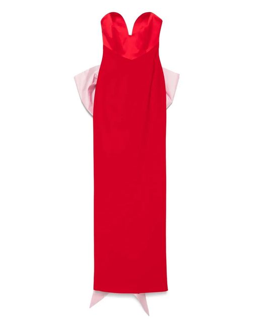 The New Arrivals Ilkyaz Ozel Red Vera Gown