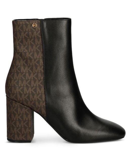 MICHAEL Michael Kors Black Perla Ankle Boots
