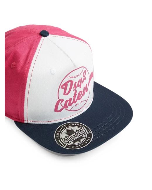 Gorra Con Logo DSquared² de color Pink