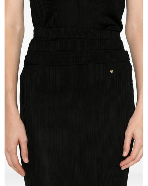 Viktor & Rolf Black Triple Layer Maxi Skirt