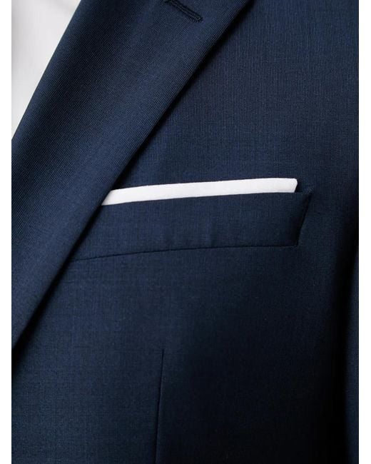 Joop! Blue Single-Breasted Notch-Lapel Suit for men