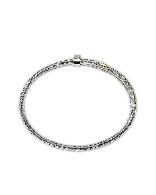 Bracciale Rigido Spear Double Flex di John Hardy in Gray