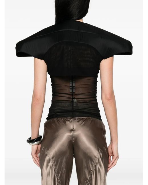 Rick Owens Black Soft Fender Jacket