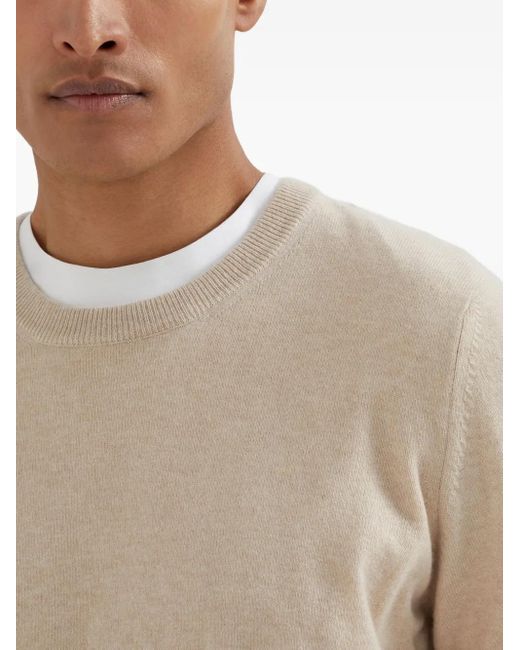 Brunello Cucinelli Natural Cashmere Necklace for men