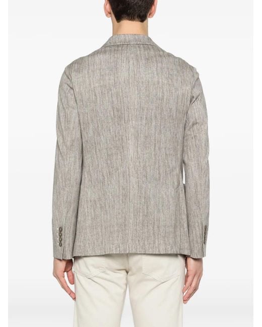 Blazer Con Doble Botonadura Circolo 1901 de hombre de color Gray