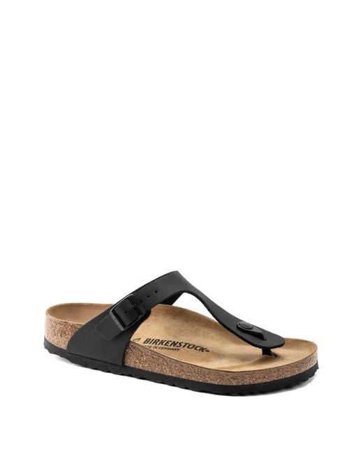 Birkenstock White Round-Toe Thong Sandals