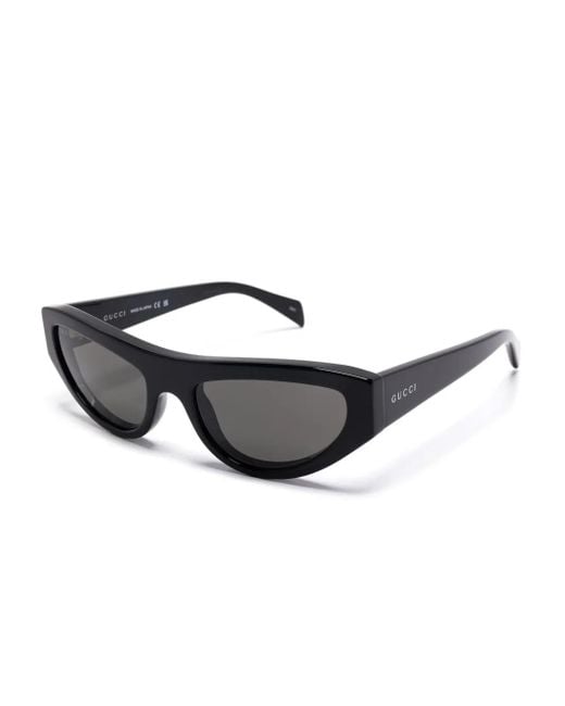 Gucci Black Cat-Eye Sunglasses