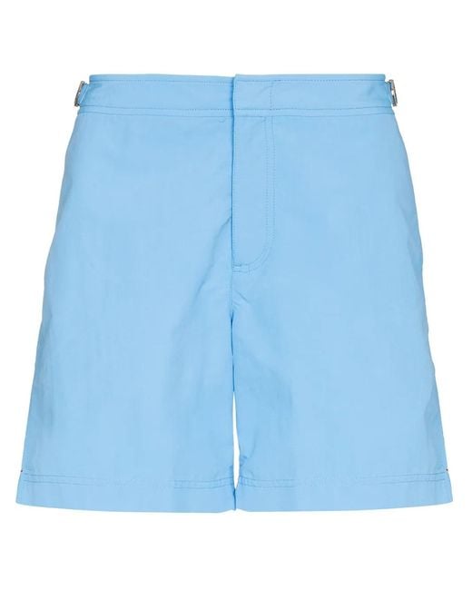 Orlebar Brown Blue Bulldog Swim Shorts for men