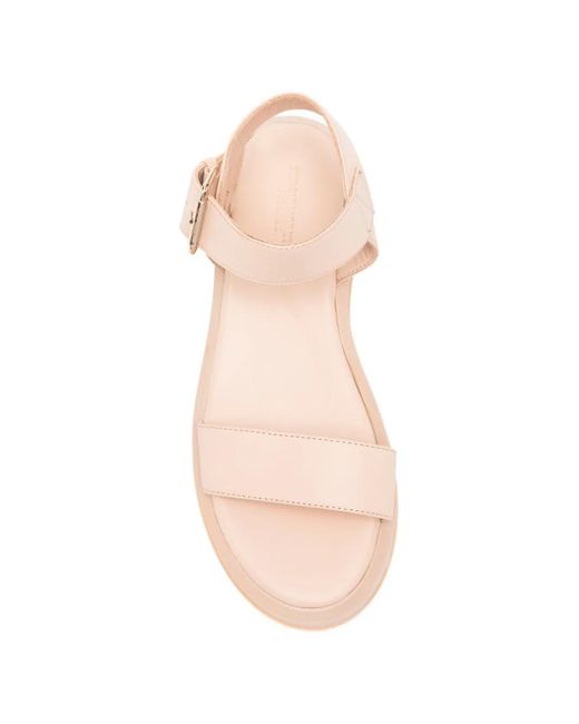 SERGIO MORETTI FIRENZE Pink Buckle-Fastening Sandals