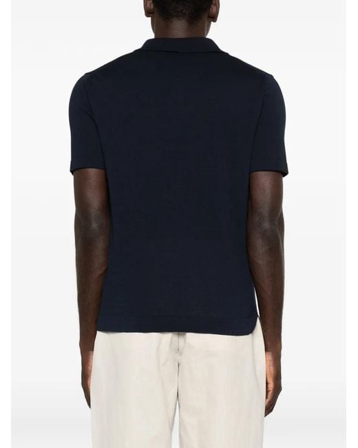 Eraldo Black Collar Polo Shirt for men