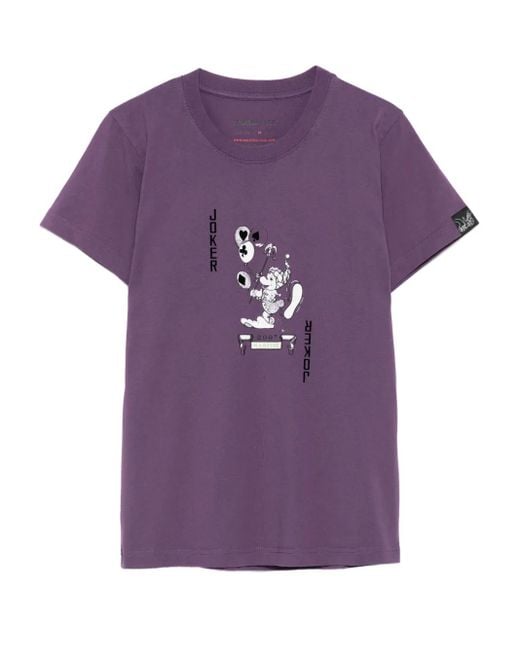 メンズ Martine Rose グラフィック Tシャツ Purple