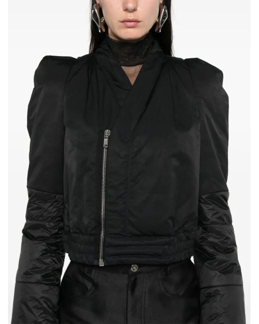 Rick Owens Black Bomber Metro