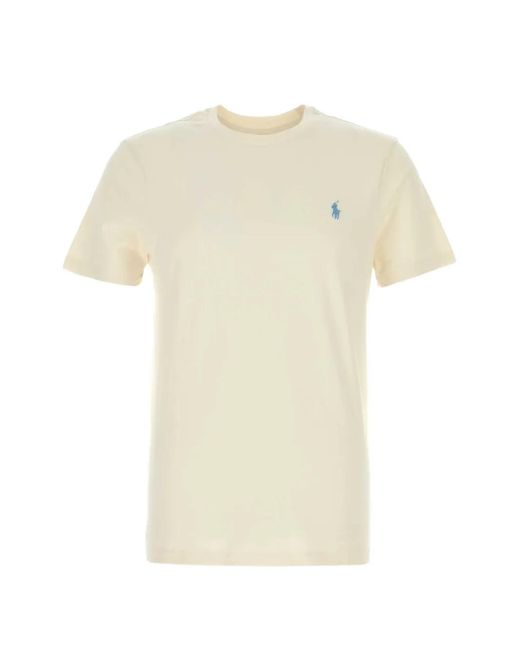 Polo Ralph Lauren White Embroidered Poney T-Shirt for men