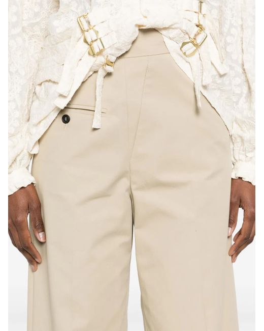 MM6 by Maison Martin Margiela ディコンストラクテッド パンツ Natural