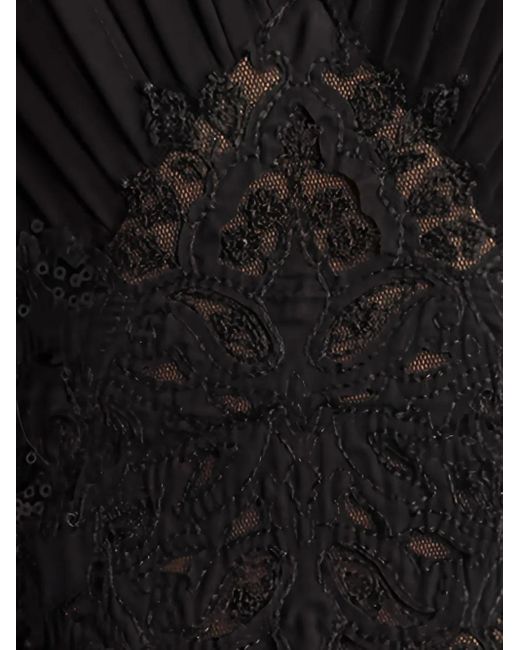 Tadashi Shoji Black Fellows Dress
