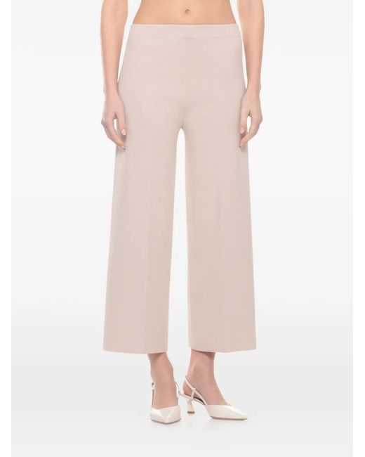 D.exterior Pink Straight Trousers