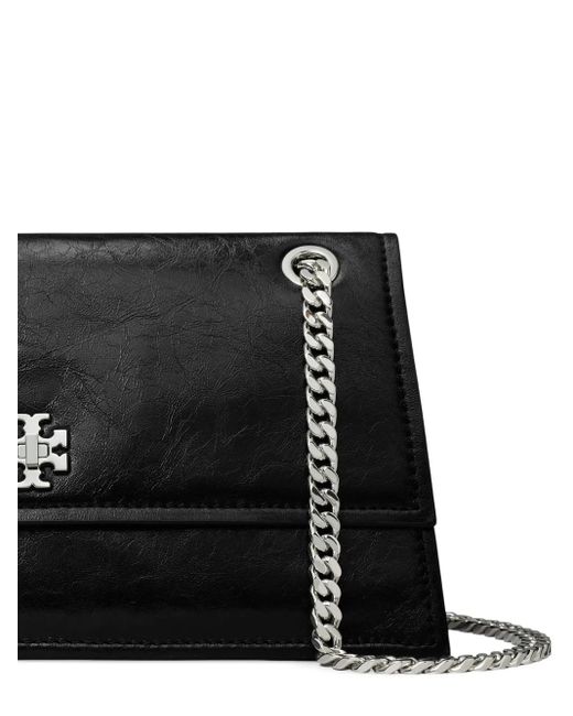 Tory Burch Kira Schoudertas Met Draaislot in het Black