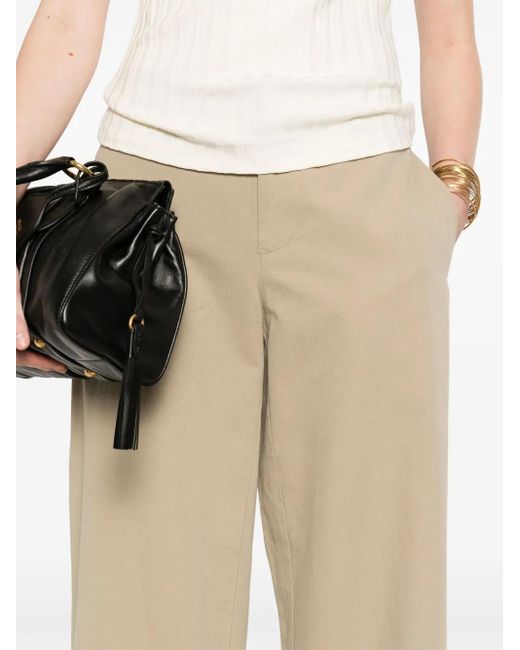 Vince Natural Cotton Trousers