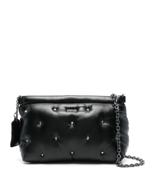 Liu Jo Black Glossy Cross Body Bag