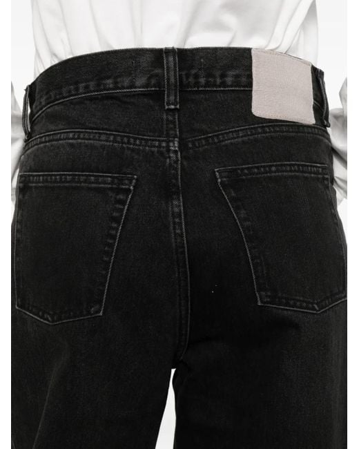 Jeans A Gamba Ampia di AYA MUSE in Black