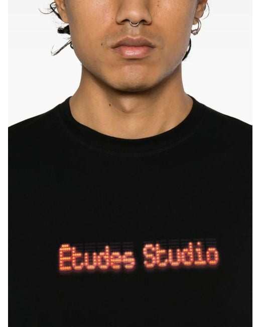 Etudes Studio Black Time Code T-Shirt