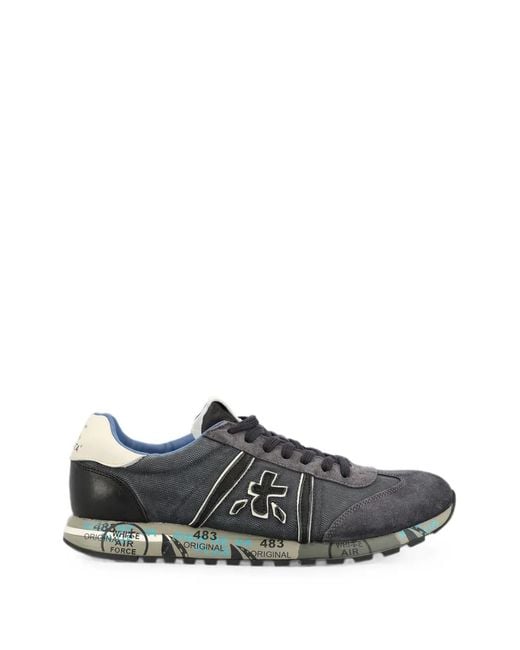 Premiata Gray Lucy 7770 Sneakers for men