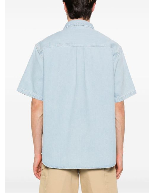 Carhartt Blue Loose Fit Shirt for men