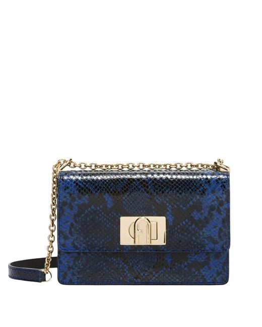 Furla Blue Mini 1927 Crossbody Bag