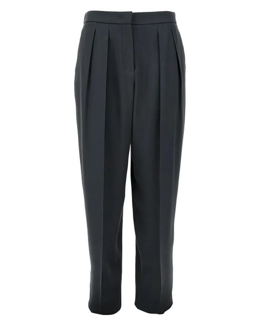 Pantaloni Con Piega di Giorgio Armani in Black