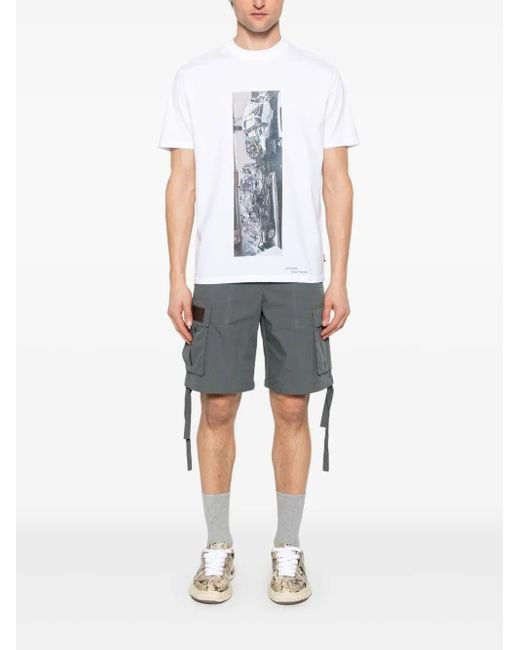 Carrera Gray Ripstop Cargo Shorts