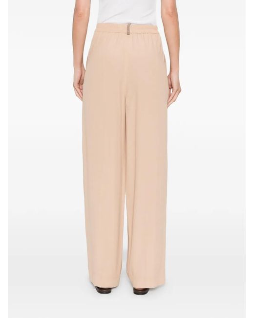 Fabiana Filippi White Elasticated Trousers