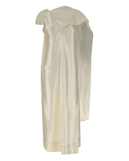 Vestido midi Leroy Herskind de color White