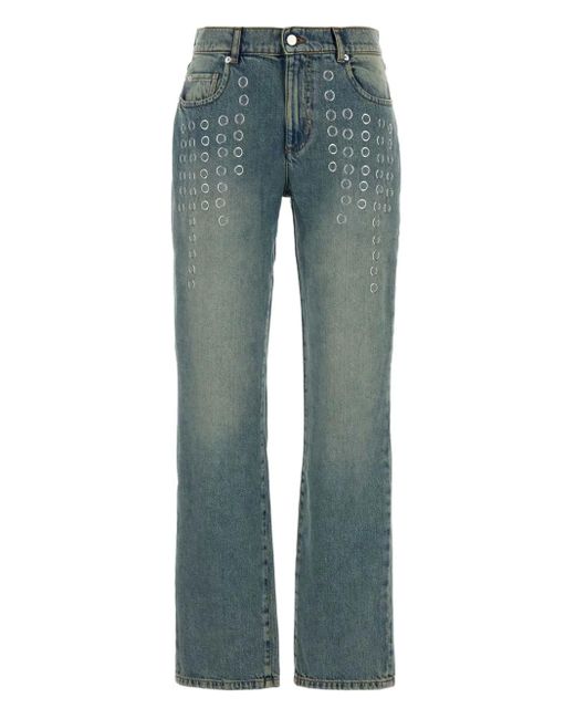 GIMAGUAS Emily アイレット ジーンズ Blue