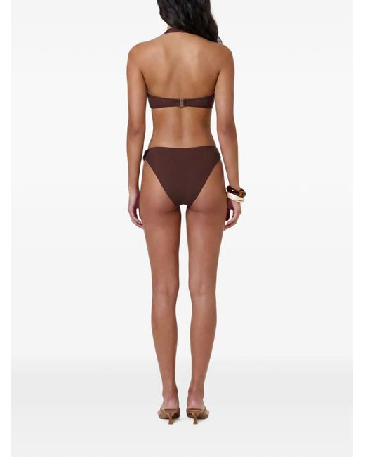 Nicholas Brown Sirena Halter Bikini Top