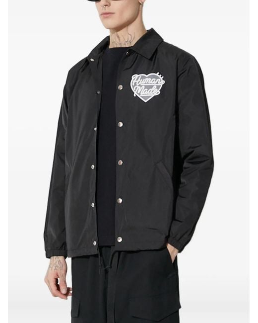 メンズ Human Made ロゴ ロングtシャツ Black